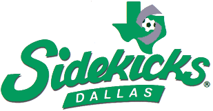 Dallas Sidekicks logo, 1984-92