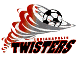 Indianapolis Twisters logo (1996)