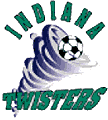 Indiana Twisters logo (1997)
