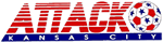 Kansas City Attack logo, 1991-96