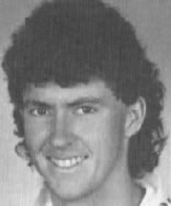 Photo of Mark Evans from the 1984 media guide